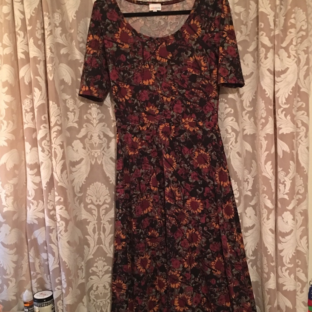 🦋3for$30🦋 LuLaRoe Floral Maxi Dress